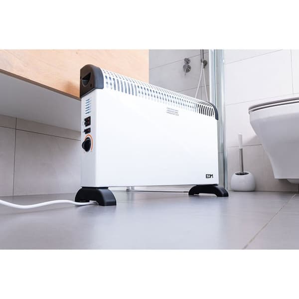 Digitalt varmeapparat EDM 07134 07134 Hvid 2000 W