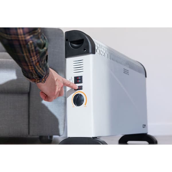 Digitalt varmeapparat EDM 07134 07134 Hvid 2000 W