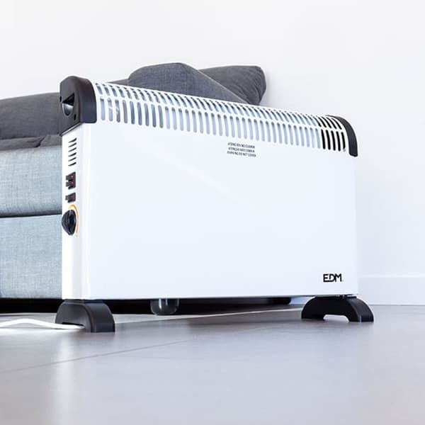 Digitalt varmeapparat EDM 07134 07134 Hvid 2000 W