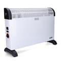 Miniatyrbillede 7 af 8: Digitalt varmeapparat EDM 07134 07134 Hvid 2000 W