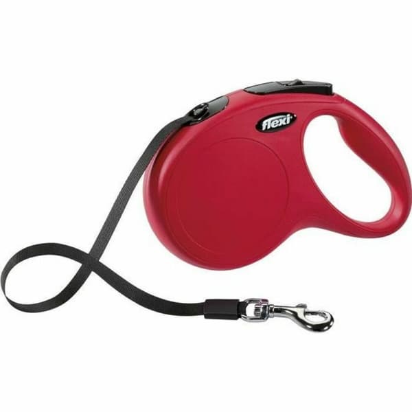 Hundeleder Flexi New Classic 5m Rød Størrelse M