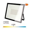 Miniatyrbillede 3 af 3: LED spotlight EDM 70338 Sort F 150 W 1200 Lm 12000 Lm (4000 K)