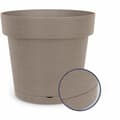 Miniatyrbild 3 av 3: Självvattnande blomkruka Garden ID Beige-brun (taupe)