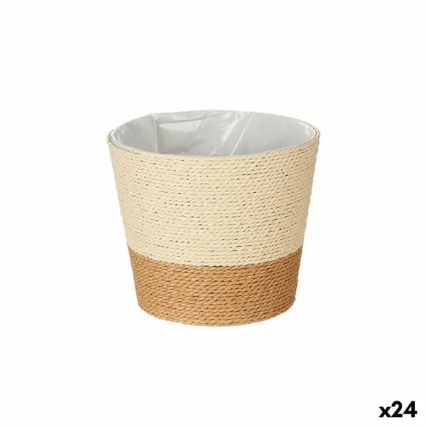 Planter Ibergarden WY21-71 Brun Tau Plast 19,5 x 17,5 x 19,5 cm 19,5 x 16,5 x 19,5 cm (24 enheter)
