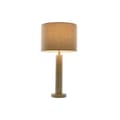 Miniatyrbillede 2 af 6: Bordlampe Home ESPRIT Beige Hør Marmor 35 x 35 x 72 cm