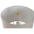 Miniatyrbild 4 av 5: Bordslampa Home ESPRIT Beige linne Marmor 35 x 35 x 66 cm