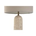 Miniatyrbild 5 av 5: Bordslampa Home ESPRIT Beige linne Marmor 35 x 35 x 66 cm