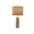 Miniatyrbild 2 av 5: Bordslampa Home ESPRIT Beige linne Marmor 35 x 35 x 66 cm