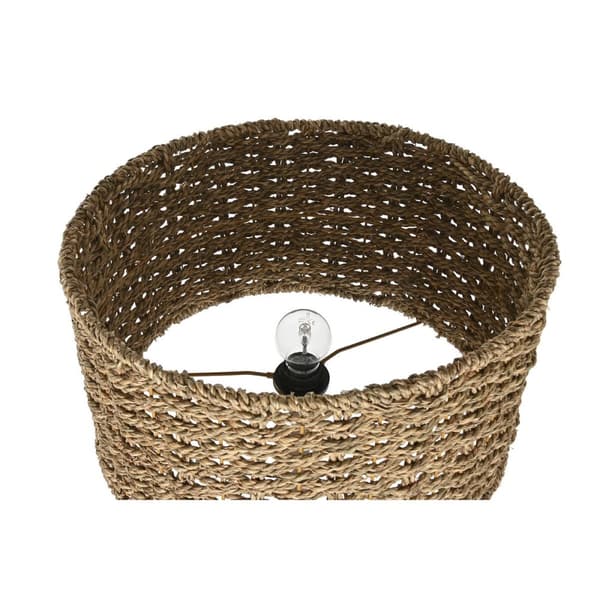 Golvlampa Home ESPRIT Brun Naturell 220 V 41 x 41 x 156 cm