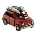 Miniatyrbillede 3 af 4: Dekorativ figur Home ESPRIT Blå Rød Multifarvet Himmelblå 11 x 5 x 5,5 cm (3 enheder)