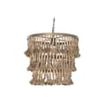Miniatyrbilde 3 av 6: Taklys Home ESPRIT Brun Naturell Tre Metall 50 W 53 x 53 x 123 cm