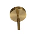 Miniatyrbild 2 av 4: Taklampa DKD Home Decor 83 x 36 x 36 cm Glas Gyllene Metall Vit