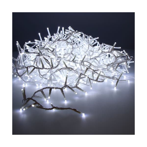 Krans av LED-lys Lumineo Hvit 16 m 21 m