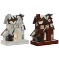 Miniatyrbilde 1 av 4: Julekule Home ESPRIT Hvit Rød 26 x 14 x 32 cm (2 enheter)