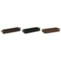 Miniatyrbilde 1 av 4: Bordduk Home ESPRIT Brun Svart Lysebrun Treverk av mangotre Kolonial 46 x 15 x 5 cm (3 enheter)