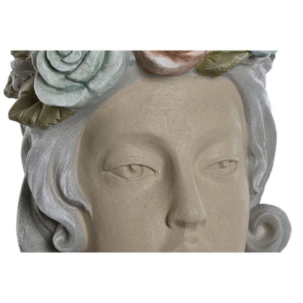 Planter Home ESPRIT Flerfarget Krem Magnesium chica 32 X 30 X 48 cm