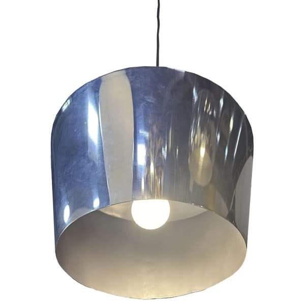 Taklampa Home ESPRIT Silvrig Metall 35 x 35 x 32 cm