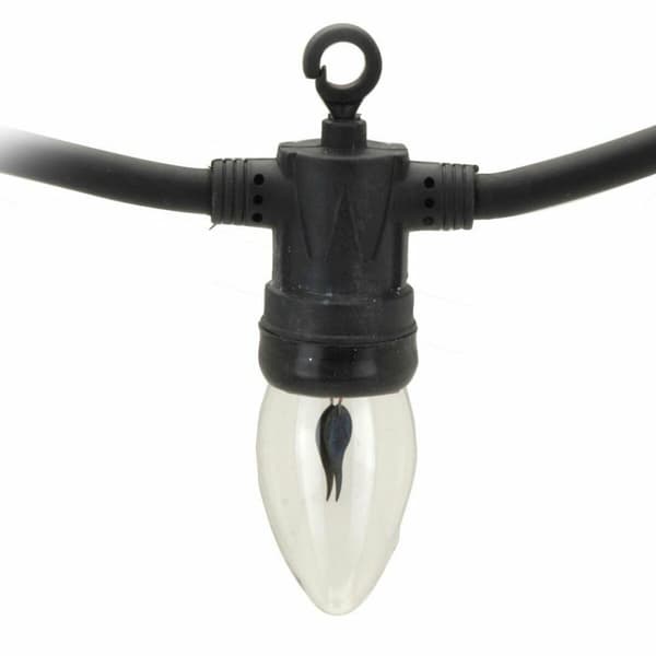 LED guirlande Lifetime 5,1 m 1,5 m Sort Flammeeffekt