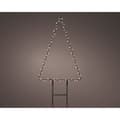 Miniatyrbild 4 av 4: Belysning dekoration Lumineo Julgran 18 x 27 cm Metall Insats MicroLED