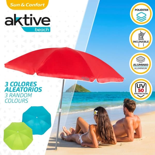 Aurinkovarjo Aktive 180 x 193 x 180 cm 180 x 196 x 180 cm (12 enheter)