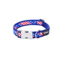 Miniatyrbilde 3 av 3: Hundehalsbånd Red Dingo STYLE US FLAG 31-47 cm