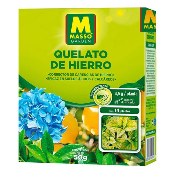 Plantegjødsel Massó Quelato de Hierro (50 g)
