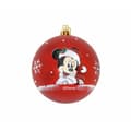 Miniatyrbild 1 av 3: Julgranskula Mickey Mouse Happy smiles 10 antal Röd Plast (Ø 6 cm)