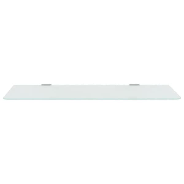 vidaXL Veggmontert urinal innsynsskjerm 90x40 cm herdet glass