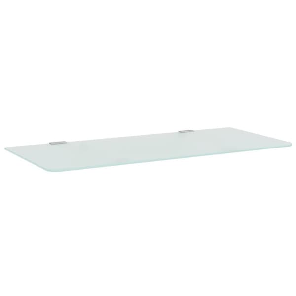 vidaXL vægophængt urinalafskærmning 90 x 40 cm hærdet glas