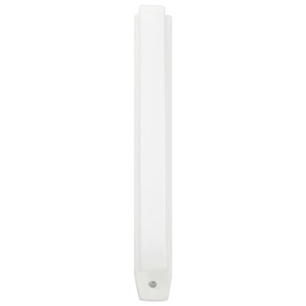 vidaXL Skiljevägg för urinal keramik vit