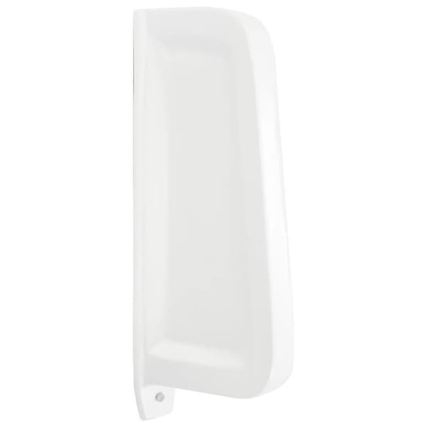 vidaXL Skiljevägg för urinal keramik vit