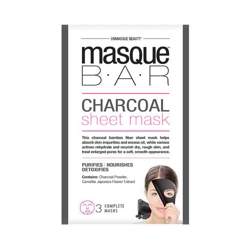 Masque BAR Charcoal Sheet Mask 3 st