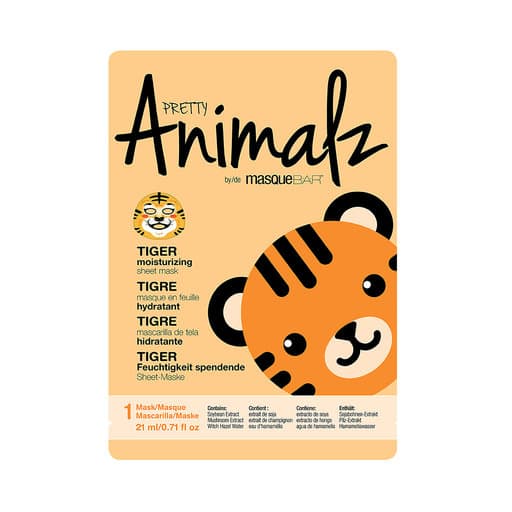 Masque BAR Pretty Animalz Tiger Sheet Mask