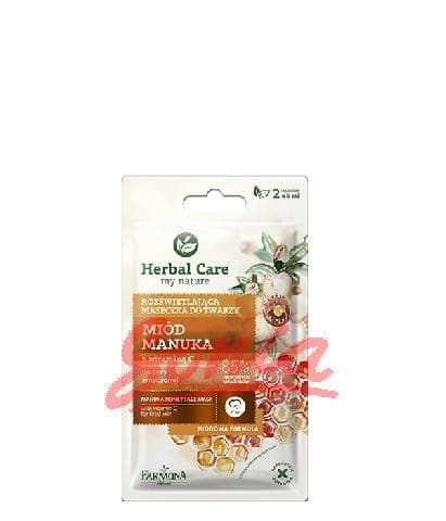 Farmona Herbal Care Facial Mask ljusare Manuka Honey 2 x 5 ml