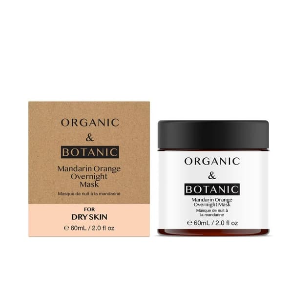 Ansigtsmaske Organic & Botanic Mandarin Orange (60 ml)