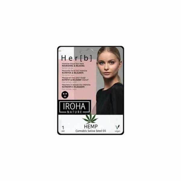 Ansiktsmaske Cannabis Iroha