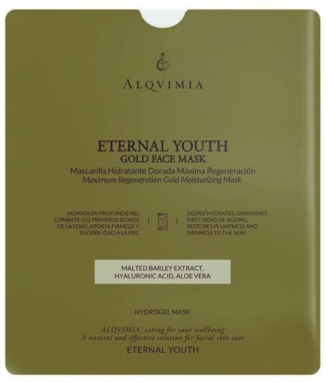 Alqvimia® Eternal Youth Gold ansiktsmaske 1 stk