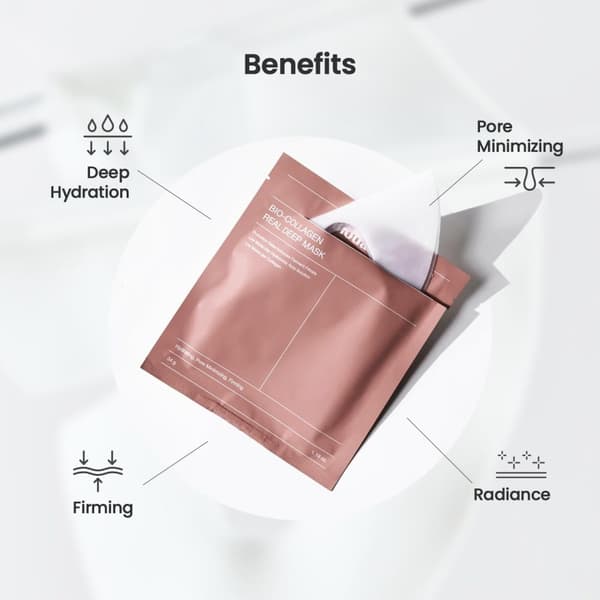 2 stk Biodance Bio-Collagen Real Deep Mask – Collagen Sheet Face Overnight Mask