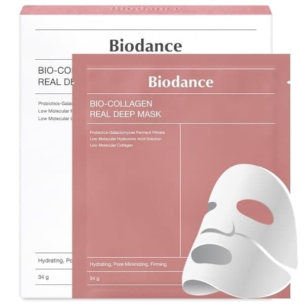 10 stk Biodance Bio-Collagen Real Deep Mask – Collagen Sheet Face Overnight Mask