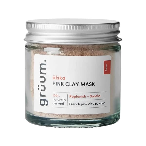Gruum Alska Pink Clay Face Mask 50ml