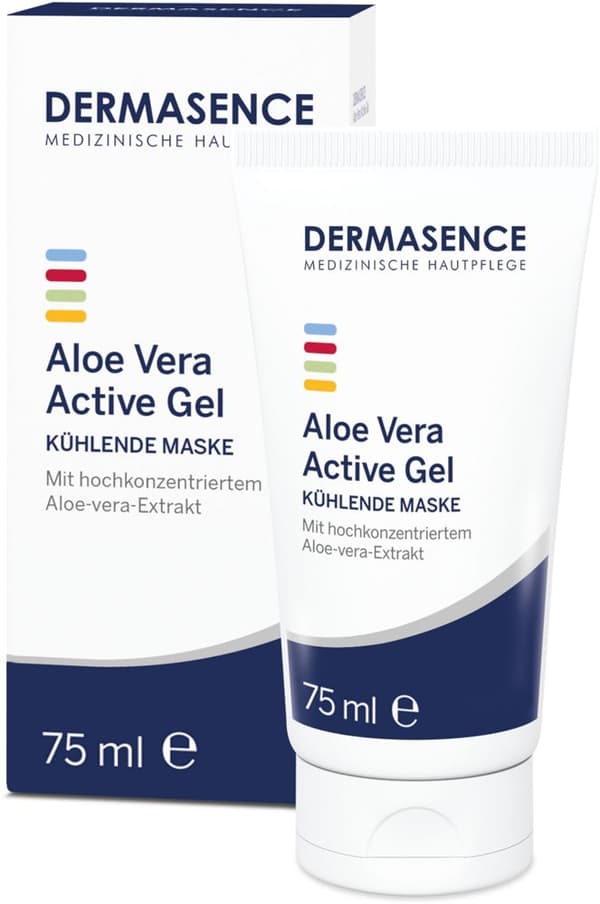 Dermasence Aloe Vera Activ Gel cooling gel mask, 75 ml