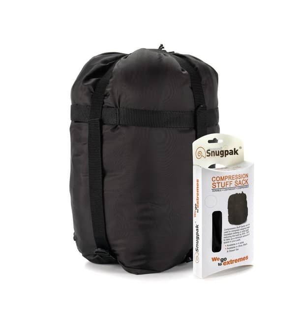 SNUGPAK COMPRESSION SACK BLACK XS, S, M, L, XL Svart L