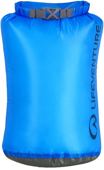 LIFEVENTURE ULTRALIGHT DRY BAG 5L, vattentät packpåse för ryggsäck