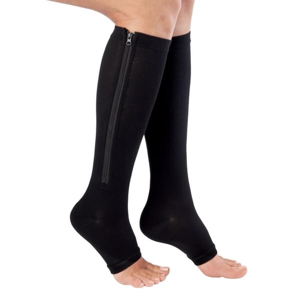 Zip Sox - Tukisukka vetoketjulla