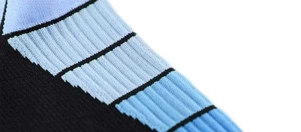 Polvipituiset kompressiosukat juoksuun & urheiluun - Sininen