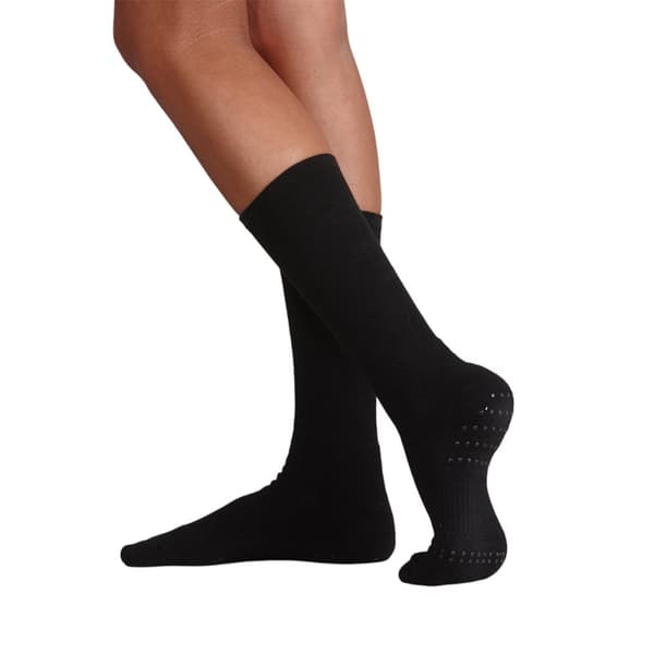 Silky Dance Womens/Ladies Gripped Turning Compression Socks Black 1 UK-3.5 UK