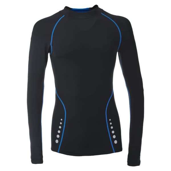 Trespass Mens Brawn Base Layer Compression Top Black XS