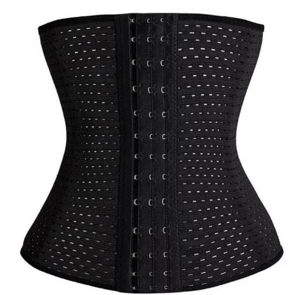 Waist Trainer Midjeträning Träningskorsett Timglasfigur Elastisk - Large