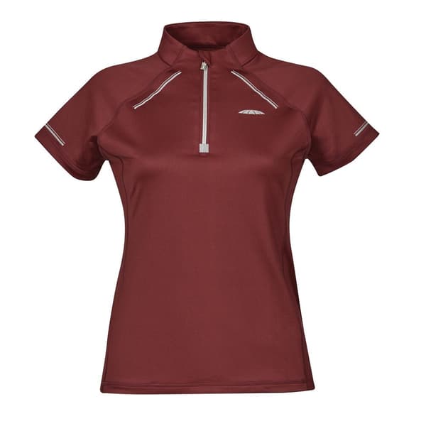 Weatherbeeta Victoria Premium kortærmet undertrøje til kvinder/damer Maroon XS