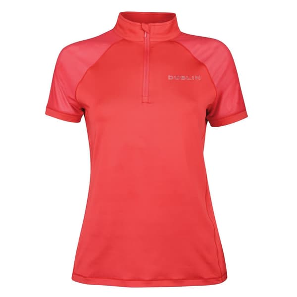 Dublin Womens/Ladies Sara Base Layer Top Coral S